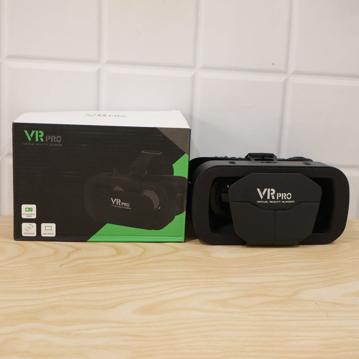 3D VR Box Headset β Adjustable Lenses for Comfortable VR Experience