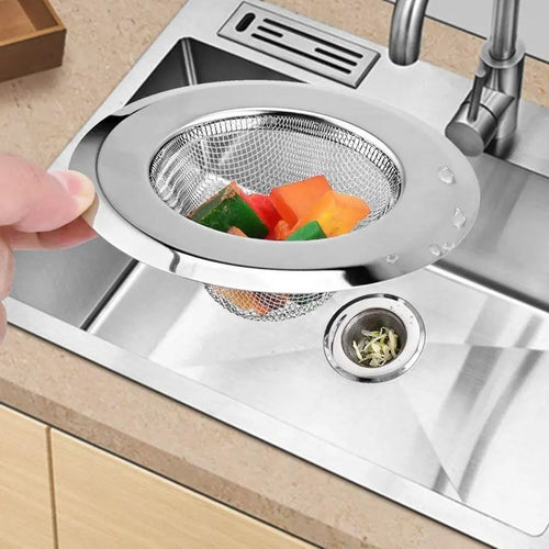 Stainless Steel Sink Strainer – Medium, Rust-Proof | SparkleTidy