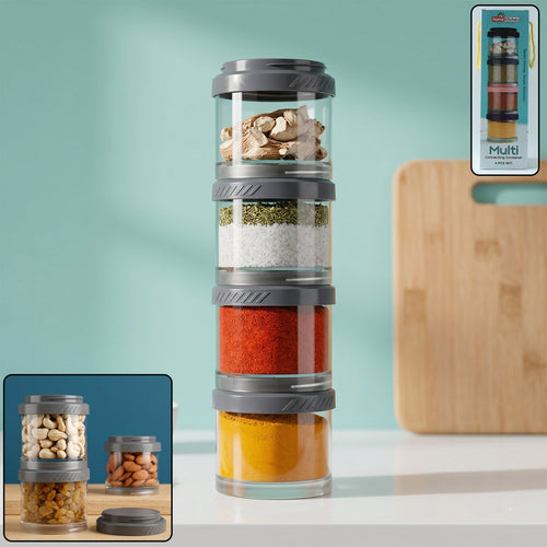 Stackable Storage Container Set – Space Saving & Modular Design